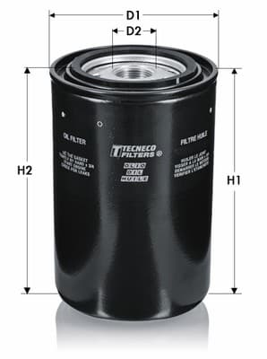 Engine Oil Filter — TECNECO FILTERS OL9035