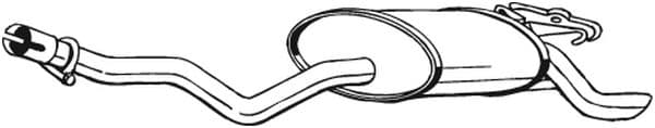 Final Muffler — BOSAL 175-347