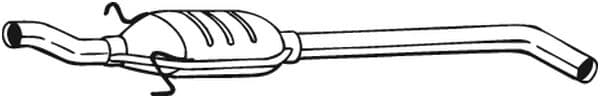 Centre Muffler — BOSAL 200-817