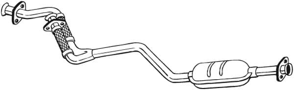 BOSAL 285-173 Front Muffler