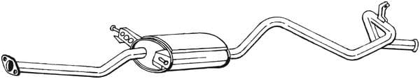 Final Muffler — BOSAL 288-217