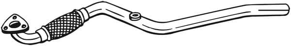 Exhaust Pipe — BOSAL 800-471