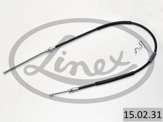 Cable Pull, parking brake — LINEX 15.02.31