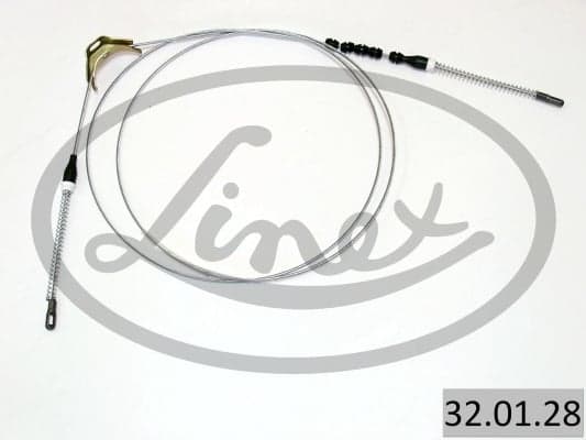 Cable Pull, parking brake — LINEX 32.01.28