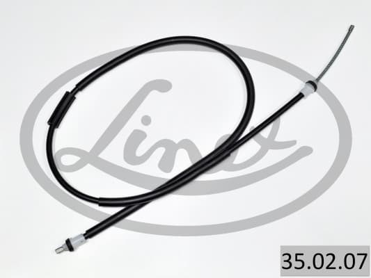 Cable Pull, parking brake — LINEX 35.02.07