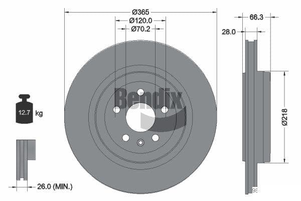 Brake rotor image