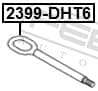 FEBEST 2399-DHT6 Tow hook