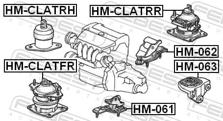 Engine mounting image