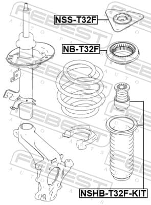 Suspension strut mount image