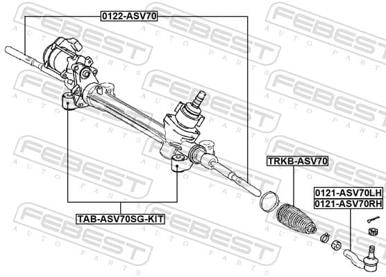 Bellow, Steering Gear image