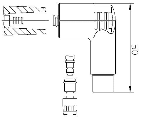 BREMI 10206WA1 Ignition Distributor Plug