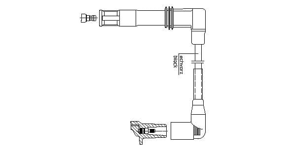 Ignition Cable — BREMI 1A13E47