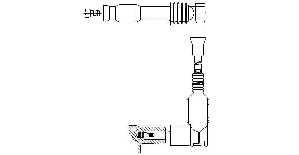 Ignition Cable — BREMI 3A48E45