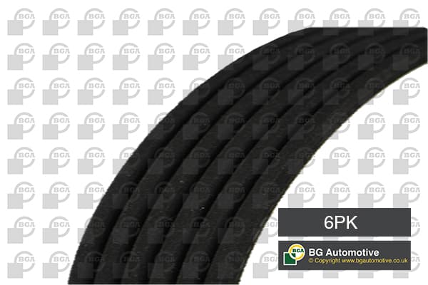 Ribbed V-belt image