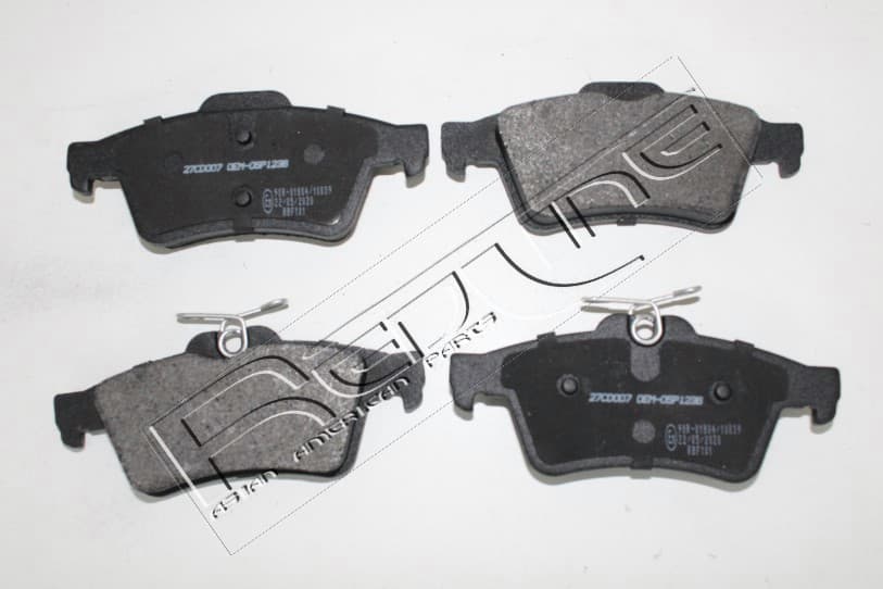 Brake pad set image