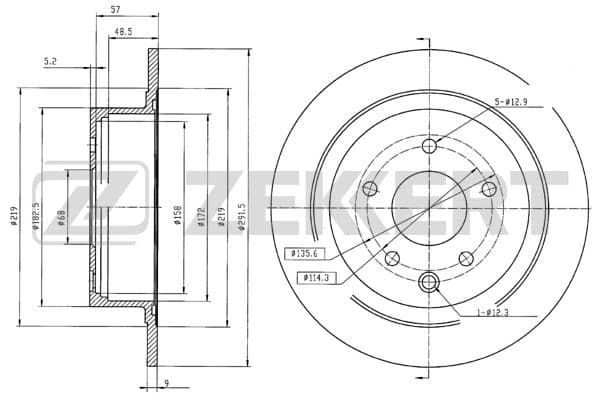 Brake rotor image