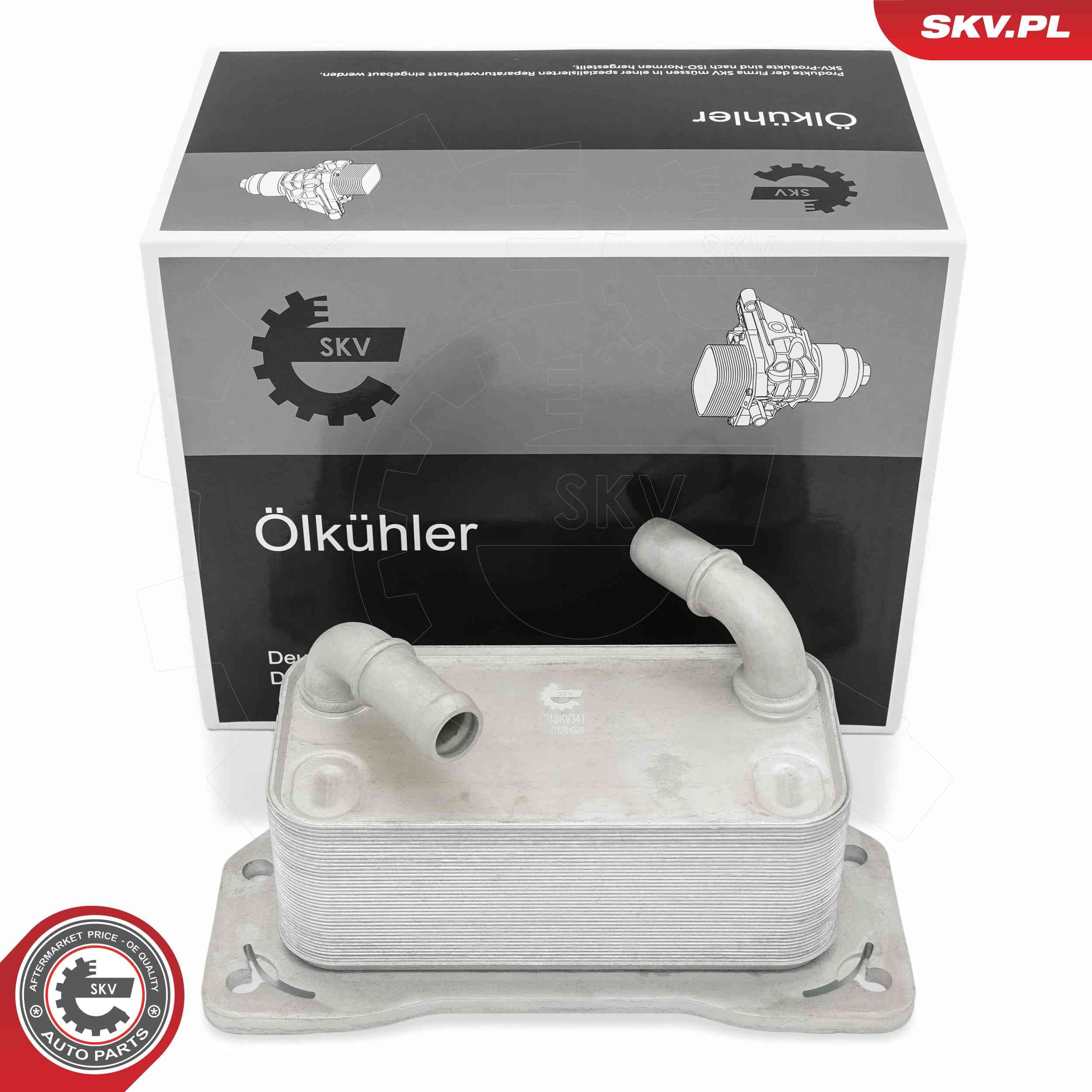 Oil Cooler, engine oil — ESEN SKV 31SKV341