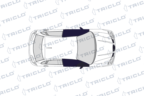 Exterior Door Handle — TRICLO 125048