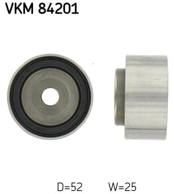 Deflection Pulley/Guide Pulley, timing belt — SKF VKM 84201