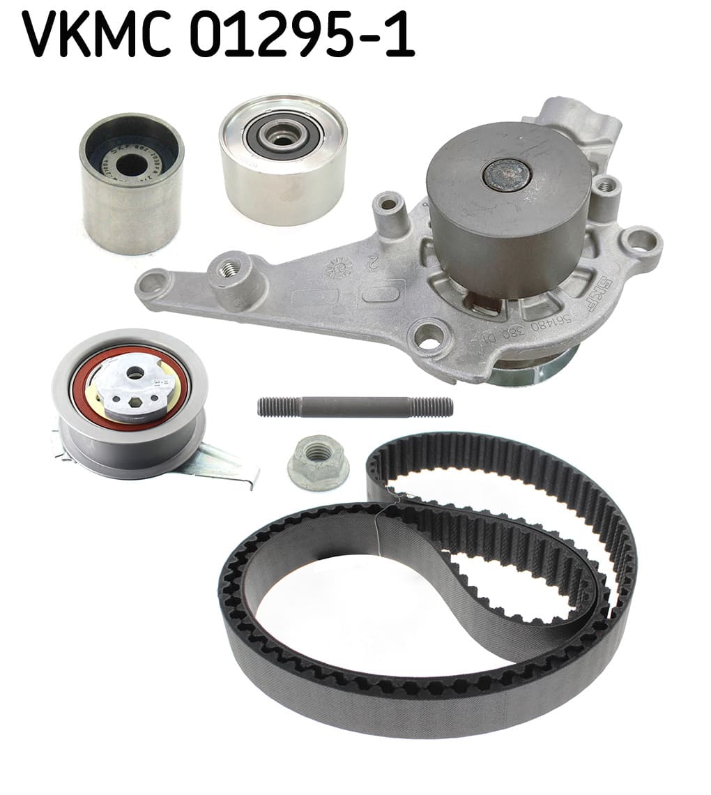 Water Pump & Timing Belt Kit — SKF VKMC 01295-1