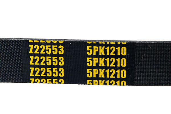 Ribbed V-belt image