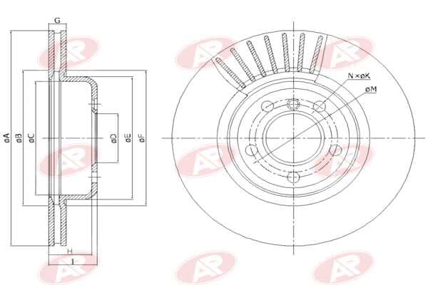 Brake rotor image