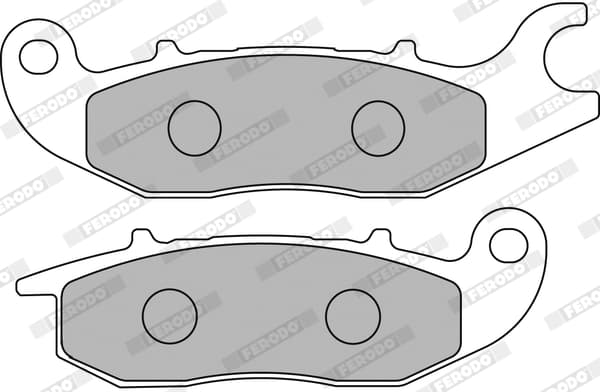 FERODO FDB2169EF Brake pad set