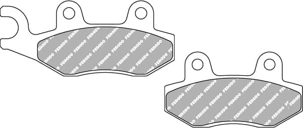 FERODO Brake pad set