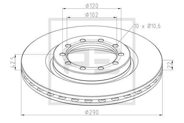 Brake rotor image