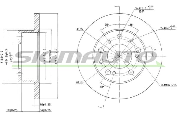 Brake rotor image