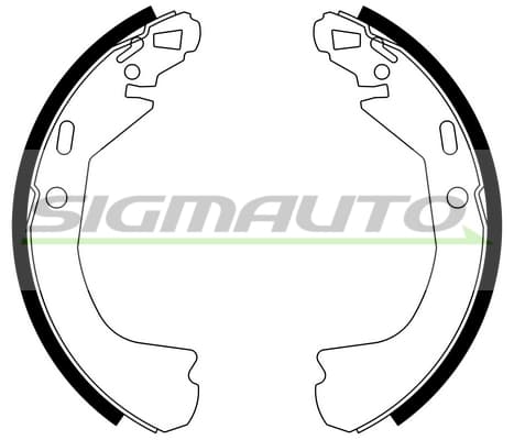 Brake-Shoe Set SIGMAUTO SFD636