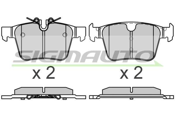 Brake pad set image