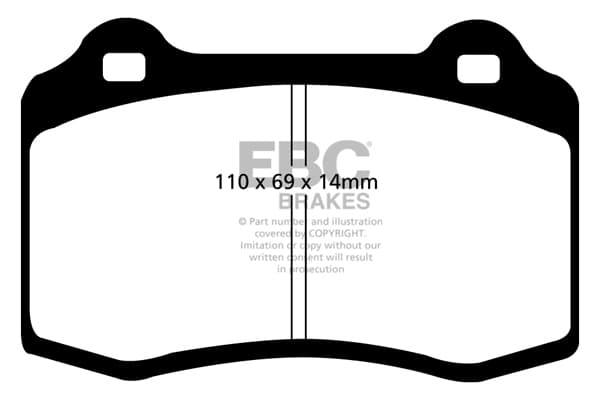 Brake pad set image