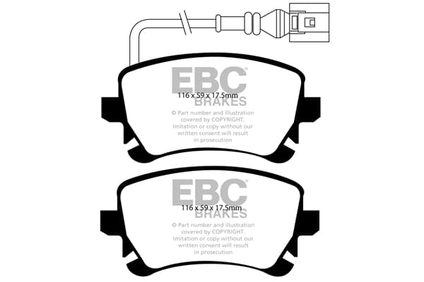 Brake pad set image
