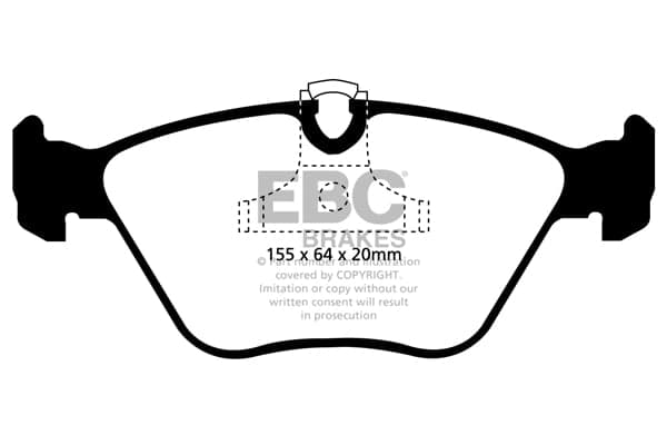 Brake pad set image