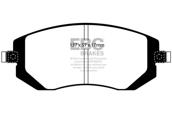Brake pad set image
