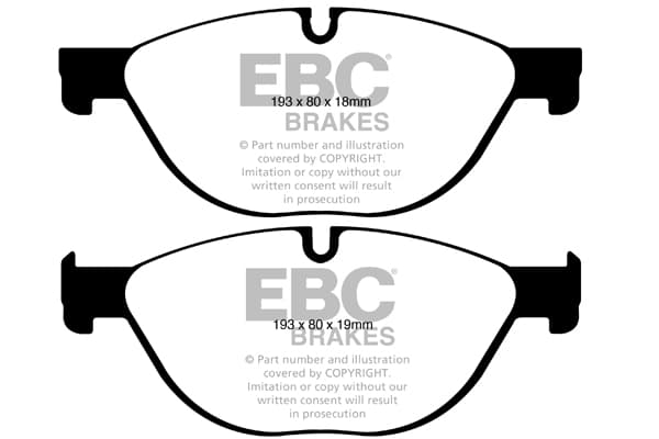 Brake pad set image
