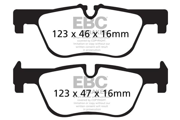 Brake pad set image