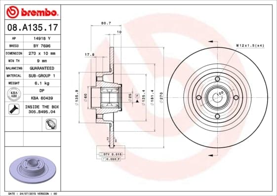 PRIME LINE - With Bearing Kit image