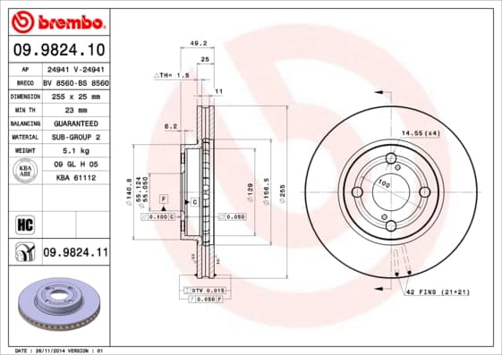 PRIME LINE - UV Coated image