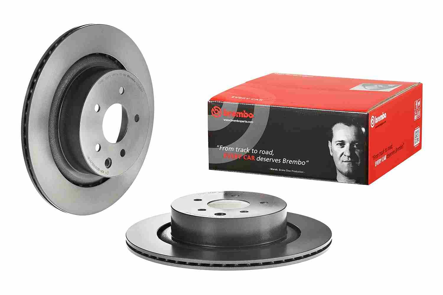 Brake Disc — BREMBO 09.D689.11
