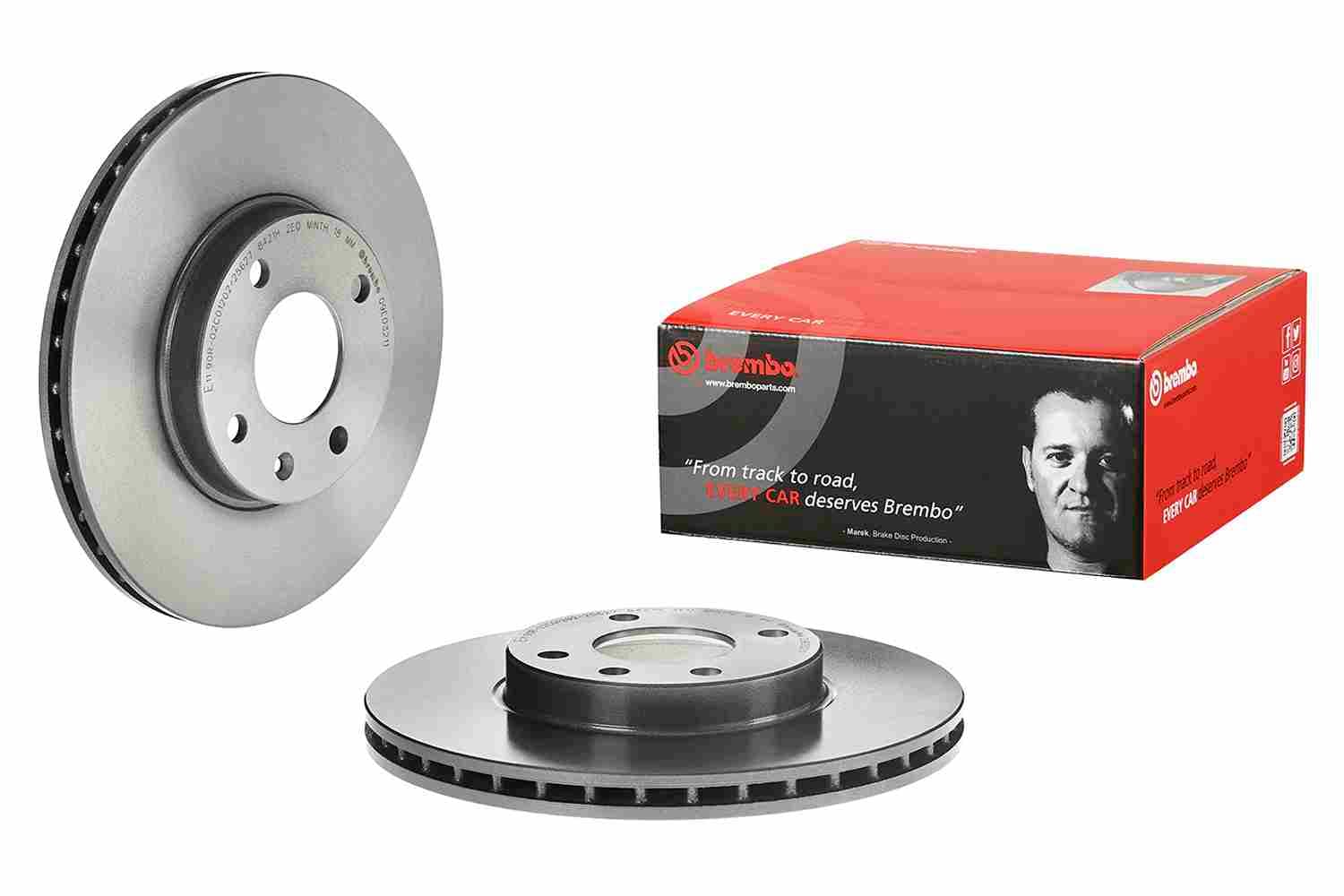 Brake Disc — BREMBO 09.E032.11