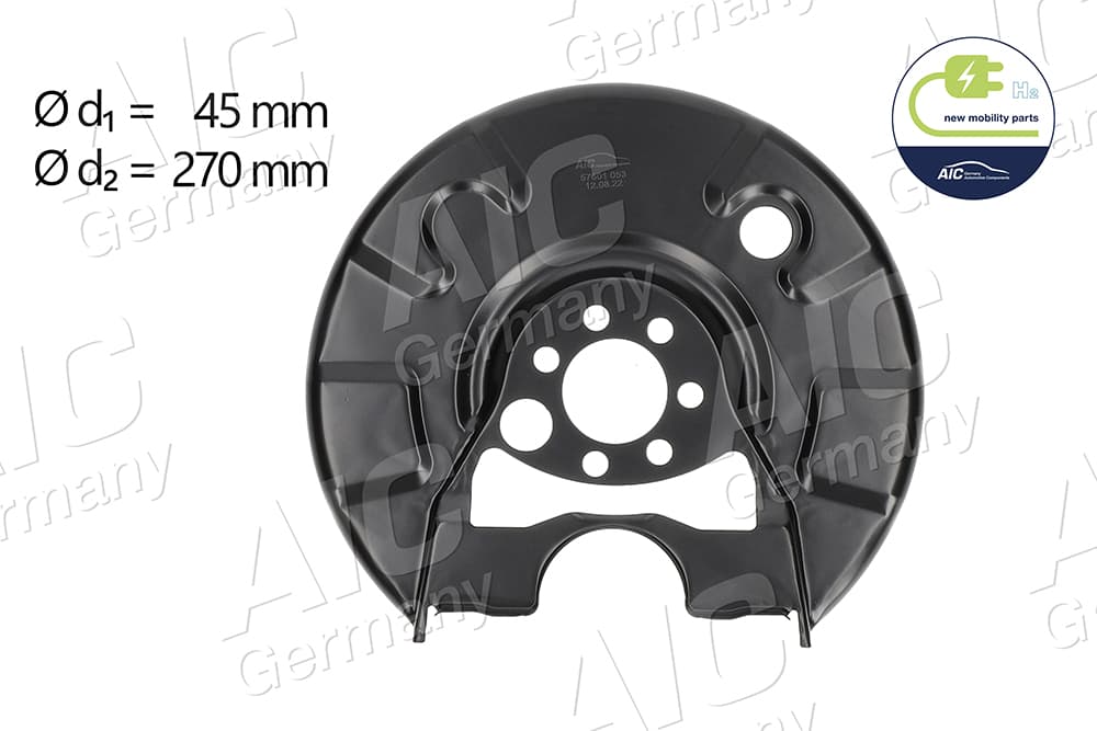 Splash Guard, brake disc — AIC 57601