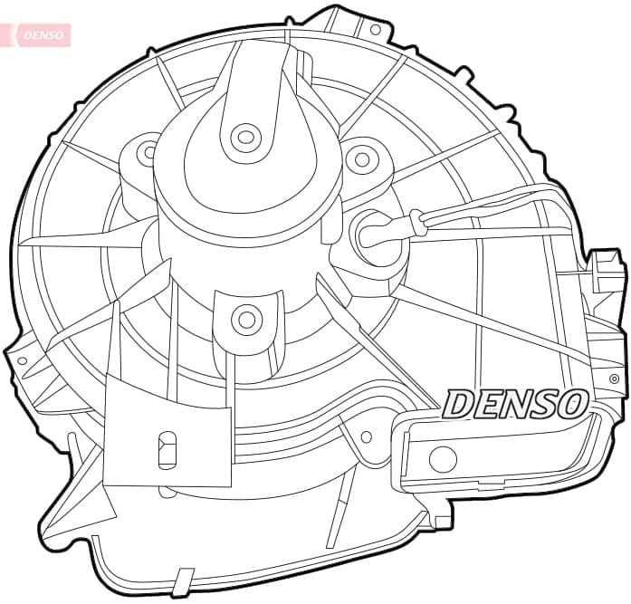 Interior Blower — DENSO DEA20004