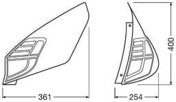 LEDriving® tail lights for FORD Fiesta