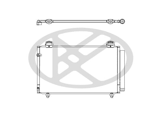 Condenser, air conditioning — KOYORAD CD010382M