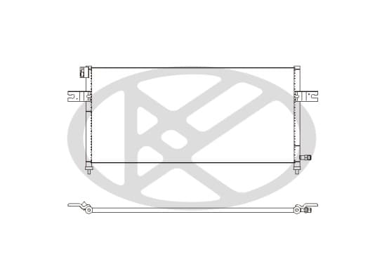 Condenser, air conditioning — KOYORAD CD020621