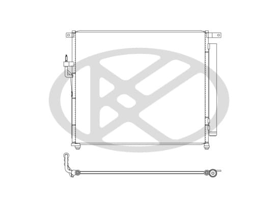 Condenser, air conditioning — KOYORAD CD320678