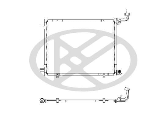Condenser, air conditioning — KOYORAD CD321347M