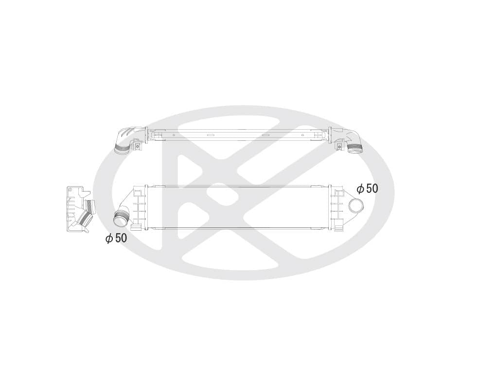 Charge Air Cooler — KOYORAD IA320118